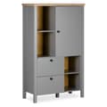 Miniatyrbillede 1 af 11: Highboard Sideboard, 85x139x38 cm, Grå