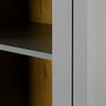 Miniatyrbillede 3 af 11: Udstillings Highboard Skab, 55x200x38 cm, Grå