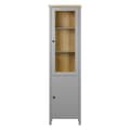 Miniatyrbillede 7 af 11: Udstillings Highboard Skab, 55x200x38 cm, Grå