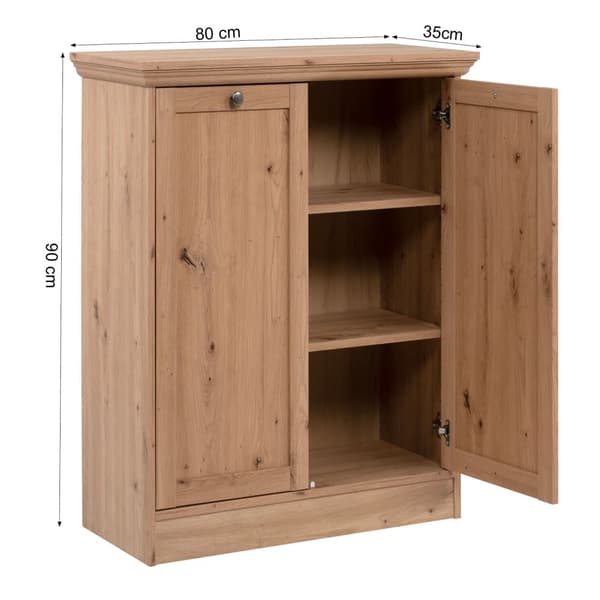 Stue Skab, 80x90x35 cm, Natur