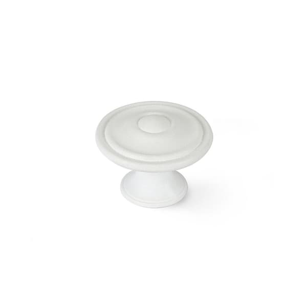 Dörrhandtag Rei 3110 Vit Metall Ø 35 x 26 mm 4 Delar
