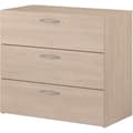 Miniatyrbillede 3 af 6: Byrå - EASY LIFE - 3 lådor - Ek - 78,2 x 69,3 x 40,8 - PARISOT