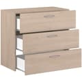 Miniatyrbillede 5 af 6: Byrå - EASY LIFE - 3 lådor - Ek - 78,2 x 69,3 x 40,8 - PARISOT