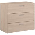 Miniatyrbillede 1 af 6: Byrå - EASY LIFE - 3 lådor - Ek - 78,2 x 69,3 x 40,8 - PARISOT