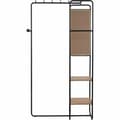Miniatyrbillede 6 af 6: Hallbord Sort 100 x 185 x 37 cm