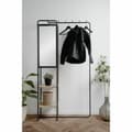 Miniatyrbillede 2 af 6: Hallbord Sort 100 x 185 x 37 cm