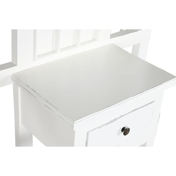 Mottagare Home ESPRIT Vit 75 x 31 x 180 cm 77 x 31 x 180 cm