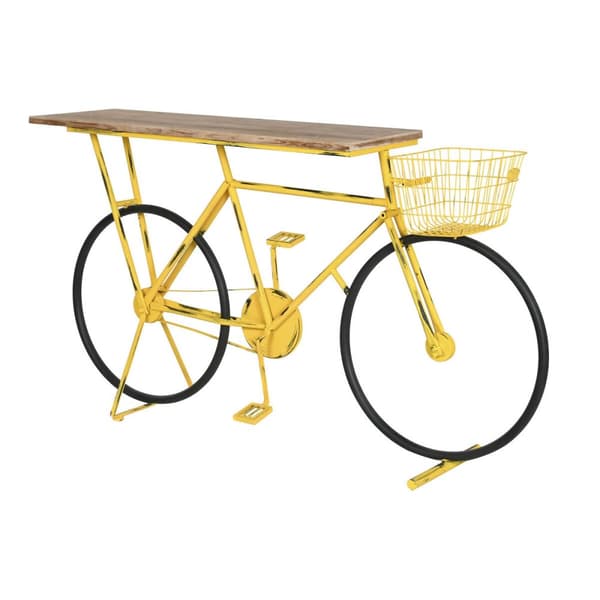 Mottagare Home ESPRIT Gul Svart 160 x 40 x 88 cm