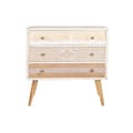 Miniatyrbild 6 av 7: Kommod DKD Home Decor Gran Naturell Bomull Vit (80 x 35 x 80 cm)