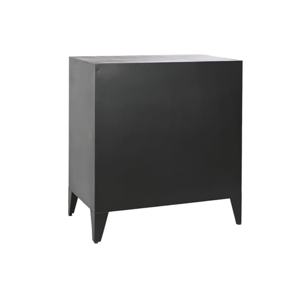 Byrå Home ESPRIT Svart Metall Loft 75 x 45 x 80 cm