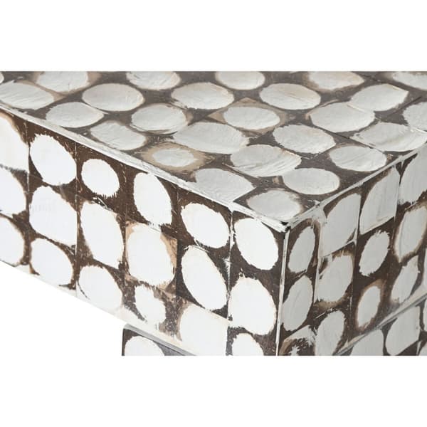Mottagare Home ESPRIT Vit 123 X 36 X 81 cm
