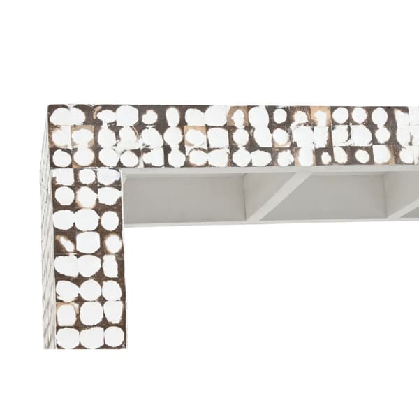 Mottagare Home ESPRIT Vit 123 X 36 X 81 cm