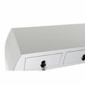 Miniatyrbillede 2 af 3: Hallbord DKD Home Decor Hvid Sølvfarvet 96 x 26 x 80 cm