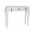 Miniatyrbillede 1 af 3: Hallbord DKD Home Decor Hvid Sølvfarvet 96 x 26 x 80 cm