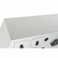 Miniatyrbillede 2 af 2: Hallbord DKD Home Decor Hvid Sølvfarvet 98 x 26 x 80 cm