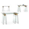 Miniatyrbillede 2 af 2: Hallbord Gift Decor 2 Brun Gennemsigtig 40 x 75 x 120 cm