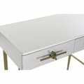 Miniatyrbillede 2 af 8: Hallbord DKD Home Decor Hvid Gylden 90 x 45 x 74 cm