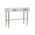 Miniatyrbillede 1 af 8: Hallbord DKD Home Decor Hvid Gylden 90 x 45 x 74 cm