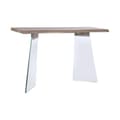 Miniatyrbillede 1 af 6: Hallbord DKD Home Decor Gennemsigtig Lysegrå 120 x 40 x 76 cm