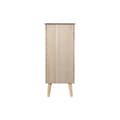 Miniatyrbillede 6 af 6: Kommode DKD Home Decor Gylden Lys brun Træ Paulonia træ Træ MDF Scandi 45 x 40 x 100 cm 42 x 40 x 100 cm