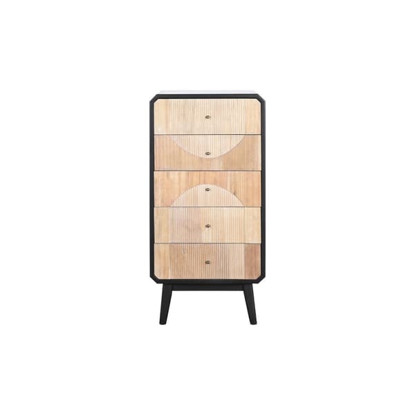 Chiffoniére DKD Home Decor 48,3 x 35 x 100 cm Sort Træ