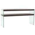 Miniatyrbillede 1 af 6: Hallbord DKD Home Decor Brun Gennemsigtig 160 x 45 x 80 cm