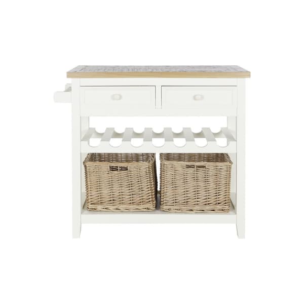 Hallbord DKD Home Decor Beige 88 x 38 x 80 cm 88 x 38 x 80,5 cm
