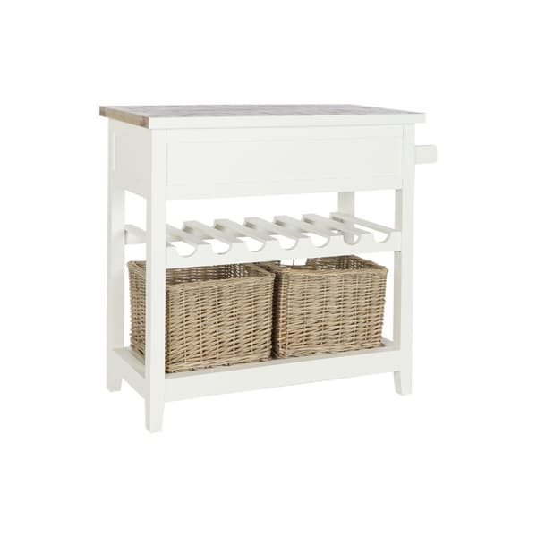 Hallbord DKD Home Decor Beige 88 x 38 x 80 cm 88 x 38 x 80,5 cm