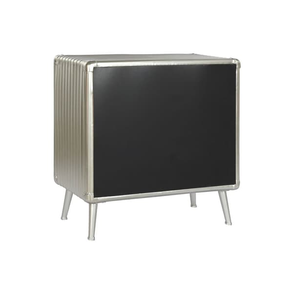 Kommode Home ESPRIT Sølvfarvet Metal Træ MDF Vintage 80 x 39 x 82 cm