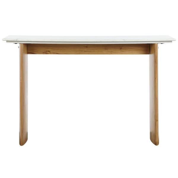 Hallbord Home ESPRIT Hvid Brun 120 x 38 x 77 cm