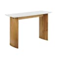Miniatyrbillede 1 af 8: Hallbord Home ESPRIT Hvid Brun 120 x 38 x 77 cm