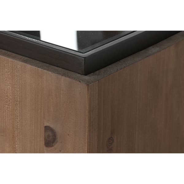 Hallbord Home ESPRIT Brun Sort 122 x 30 x 80 cm
