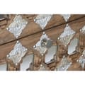 Miniatyrbillede 5 af 7: Kommode Home ESPRIT Brun Sort Sølvfarvet Mangotræ Spejl Indianer mand 45 x 35 x 105 cm