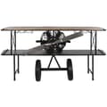 Miniatyrbillede 8 af 8: Hallbord Home ESPRIT Brun Sort 191 x 58 x 96 cm 191 x 58 x 91 cm