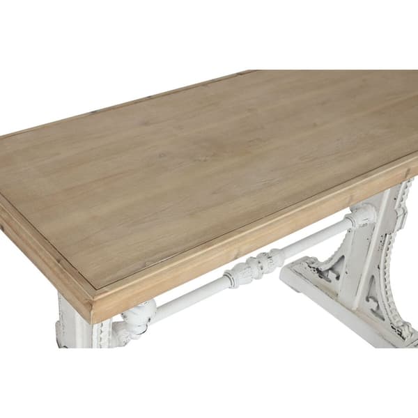 Hallbord Home ESPRIT Hvid 120 x 50 x 77 cm