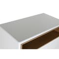 Miniatyrbillede 4 af 10: Kommode Home ESPRIT Hvid Natur polypropylen Træ MDF 80 x 40 x 117 cm