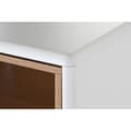 Miniatyrbillede 5 af 10: Kommode Home ESPRIT Hvid Natur polypropylen Træ MDF 80 x 40 x 117 cm