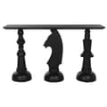 Miniatyrbillede 5 af 5: Hallbord Home ESPRIT Sort 140 x 40 x 80,5 cm