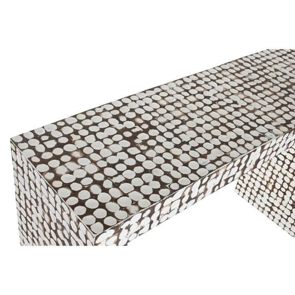 Hallbord Home ESPRIT Hvid 123 X 36 X 81 cm