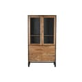 Miniatyrbillede 8 af 8: Display Stand Home ESPRIT Brun Sort Teak Akacie 100 x 40 x 185 cm