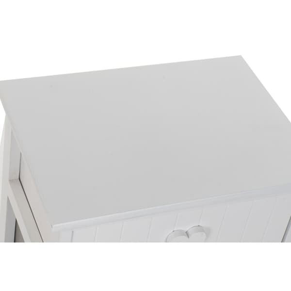 Kommode Home ESPRIT Hvid Grå 40 x 29 x 58 cm