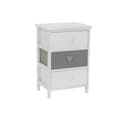 Miniatyrbillede 1 af 4: Kommode Home ESPRIT Hvid Grå 40 x 29 x 58 cm