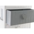 Miniatyrbillede 2 af 3: Kommode Home ESPRIT Hvid Grå 40 x 29 x 73 cm