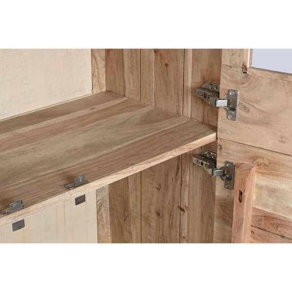 Display Stand Home ESPRIT Natur Akacie 80 x 40 x 180 cm