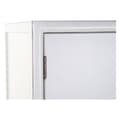 Miniatyrbild 2 av 9: Skåp DKD Home Decor Vit Gyllene Metall Poppel 120 x 50 x 175 cm
