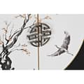 Miniatyrbild 4 av 9: Byrå DKD Home Decor Svart Gyllene Gran Trä MDF Orientalisk 63 x 28 x 101 cm