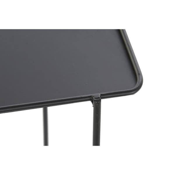 Sæt med møbler DKD Home Decor Blå Sort 70 x 27 x 45 cm 40 x 27 x 45 cm 80 x 27 x 65 cm 80 x 27,5 x 65 cm