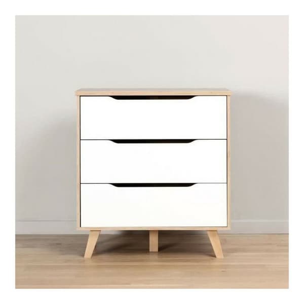 Kommode Vankka Træ Hrast (80 x 42 x 86,3 cm)