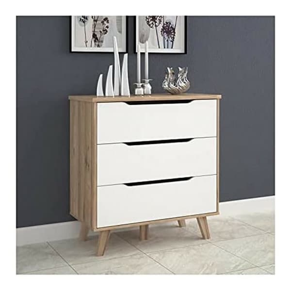 Kommode Vankka Træ Hrast (80 x 42 x 86,3 cm)