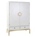 Pikkukuva 1 / 9: Kaappi DKD Home Decor Valkoinen Kullattu Metalli Poppeli 120 x 50 x 175 cm